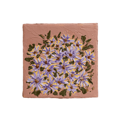 "Tiny Florals 07" Mini Original Painting