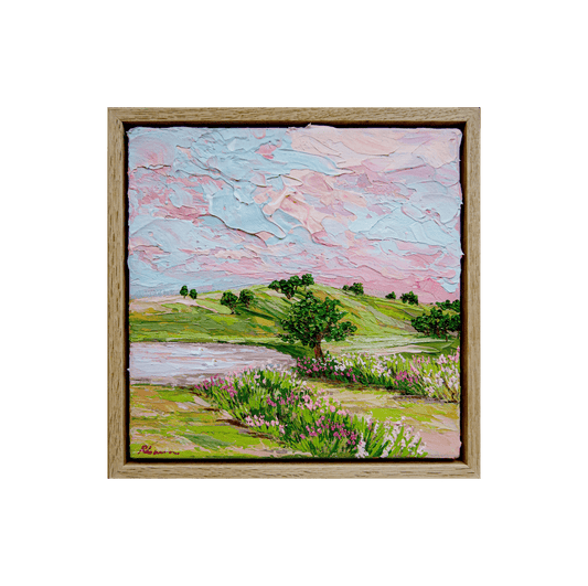 "The colour of peace"  Original Painting "PURCHASE VIA GIFTSATTEACUP"