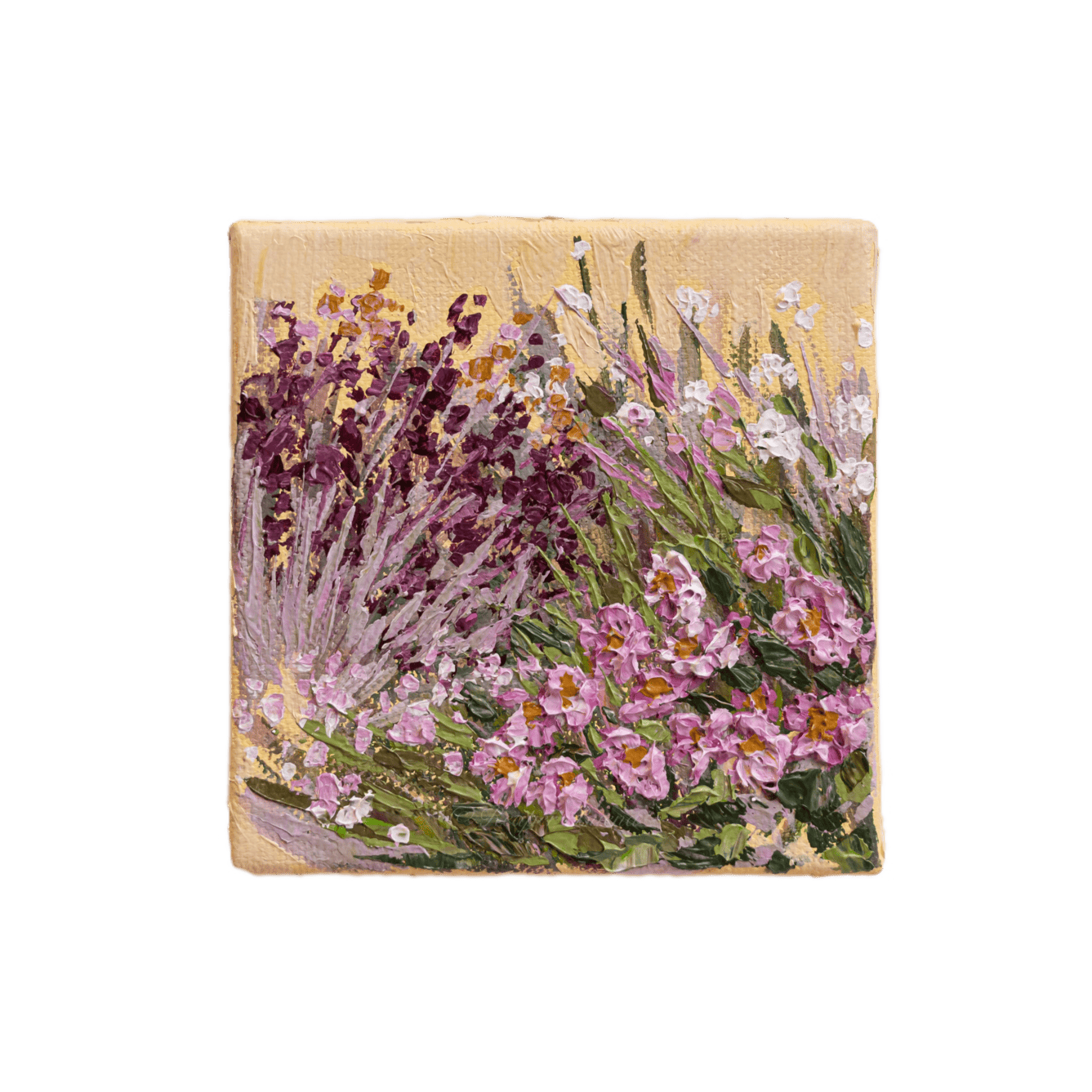 "Tiny Florals 01" Mini Original Painting