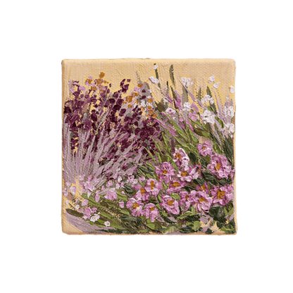 "Tiny Florals 01" Mini Original Painting