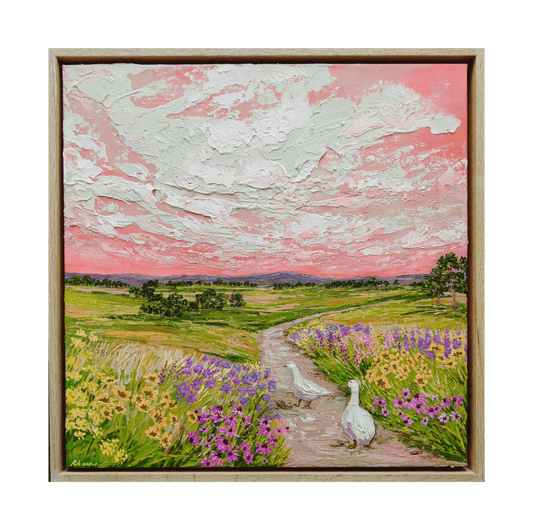 "The Path we take"  Original Painting "PURCHASE VIA GIFTSATTEACUP"