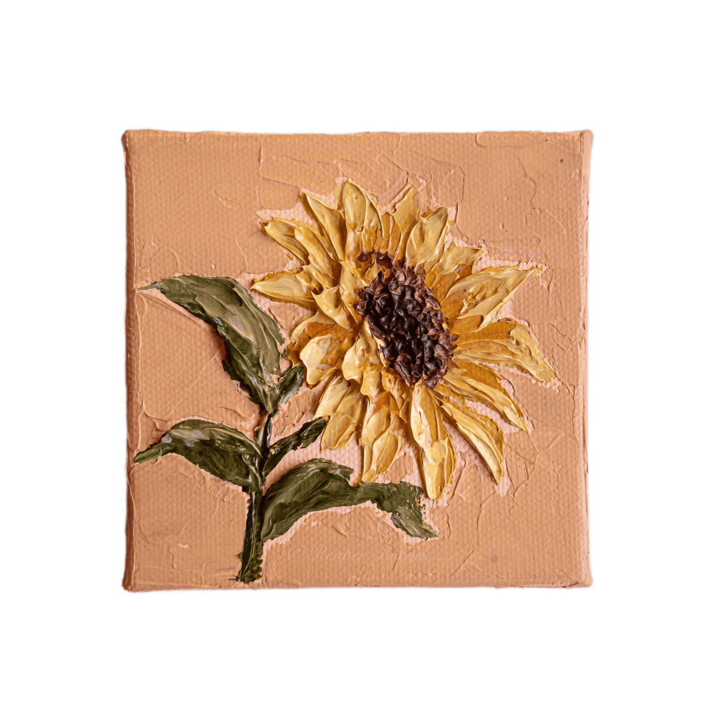 "Tiny Florals 06" Mini Original Painting