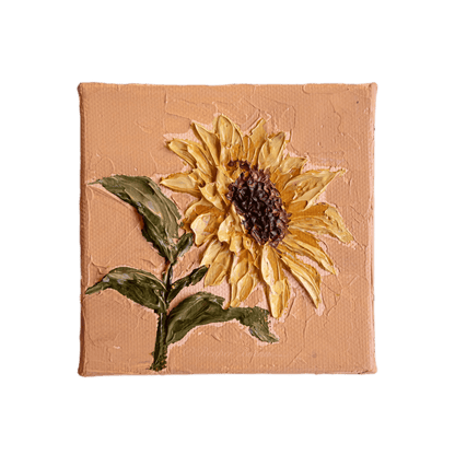 "Tiny Florals 06" Mini Original Painting
