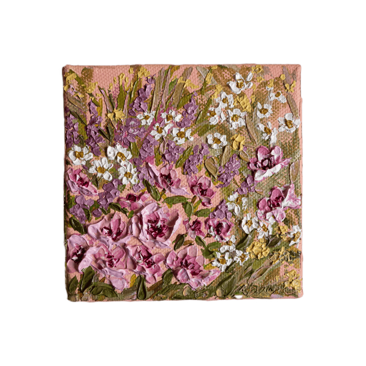 "Tiny Florals 02" Mini Original Painting