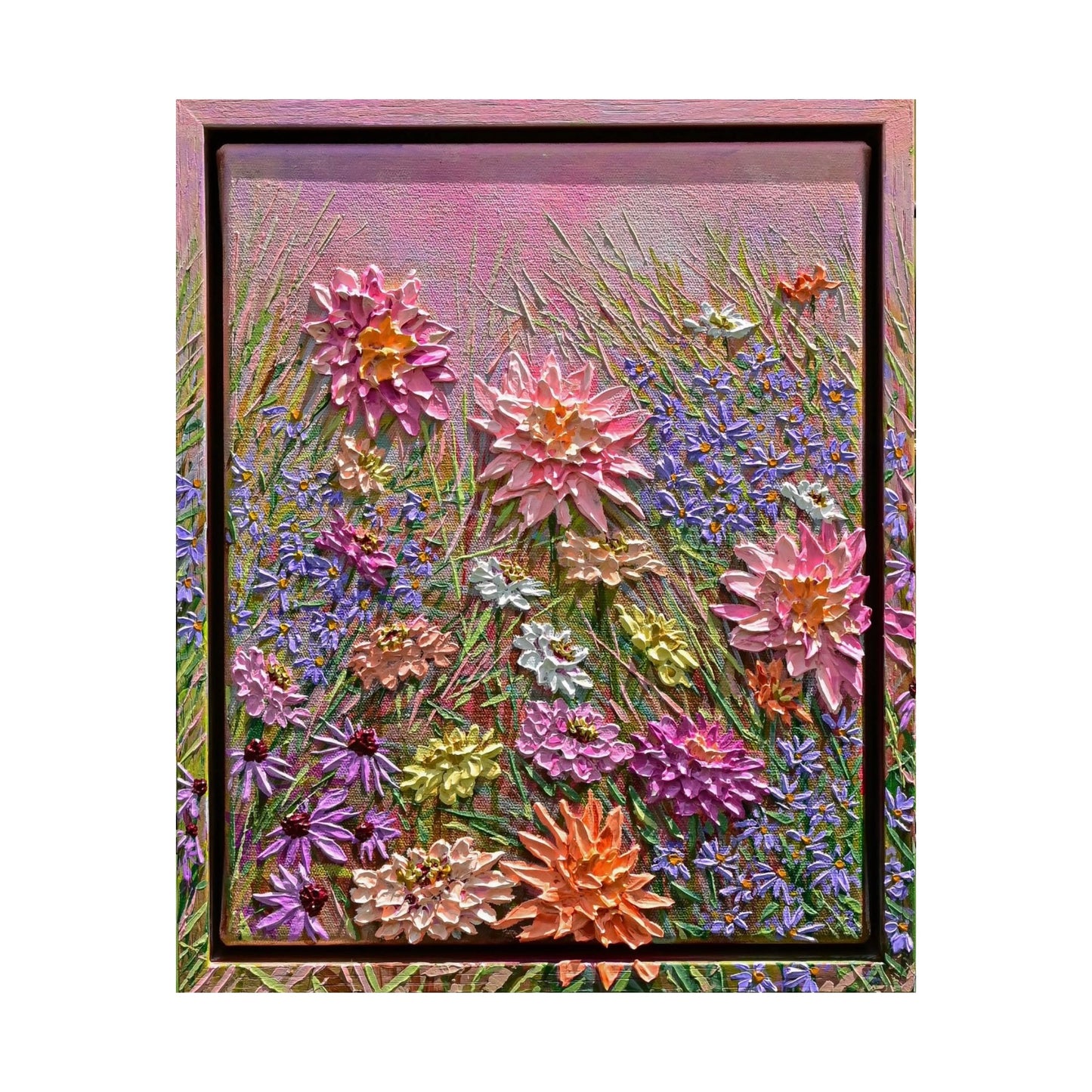 "Lovers Bloom #03 Mini" Original Painting