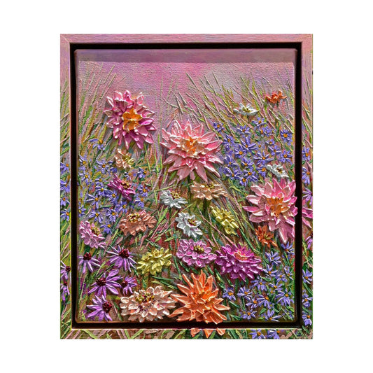 "Lovers Bloom #03 Mini" Original Painting