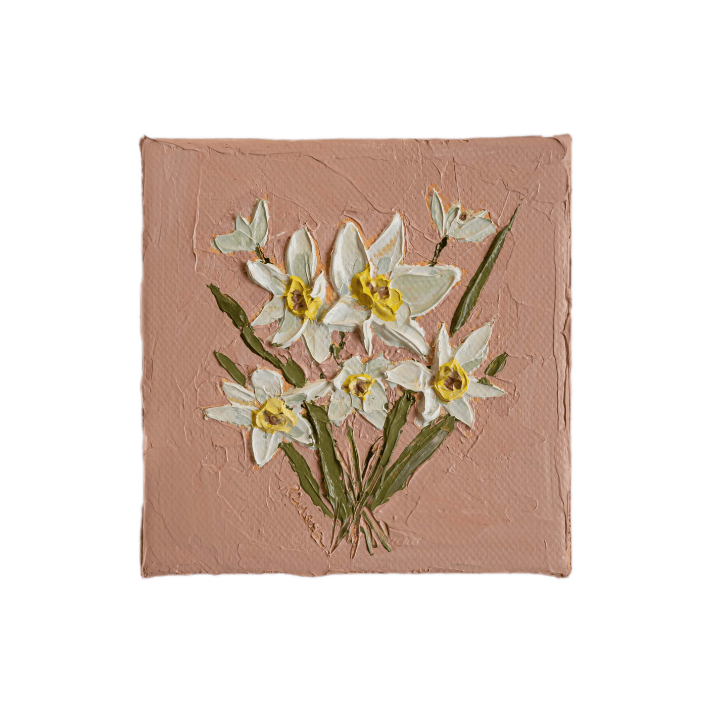 "Tiny Florals 03" Mini Original Painting