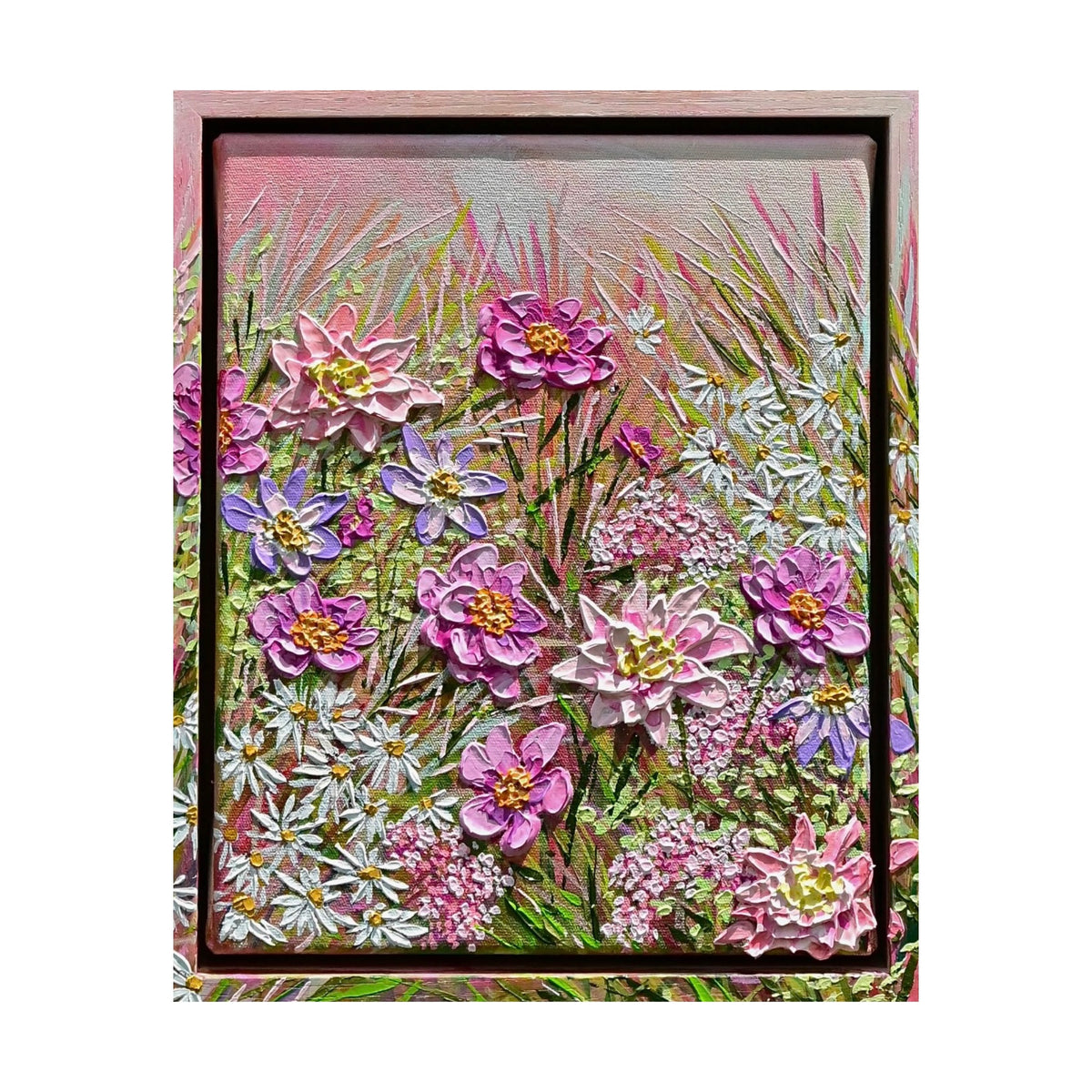 "Lovers Bloom #04 Mini" Original Painting
