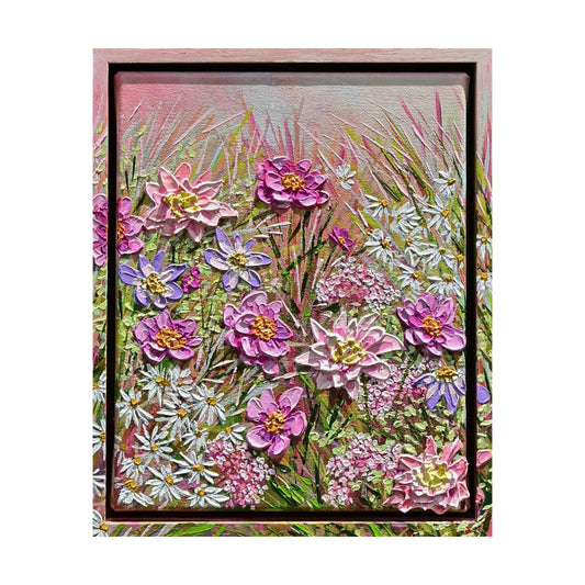 "Lovers Bloom #04 Mini" Original Painting