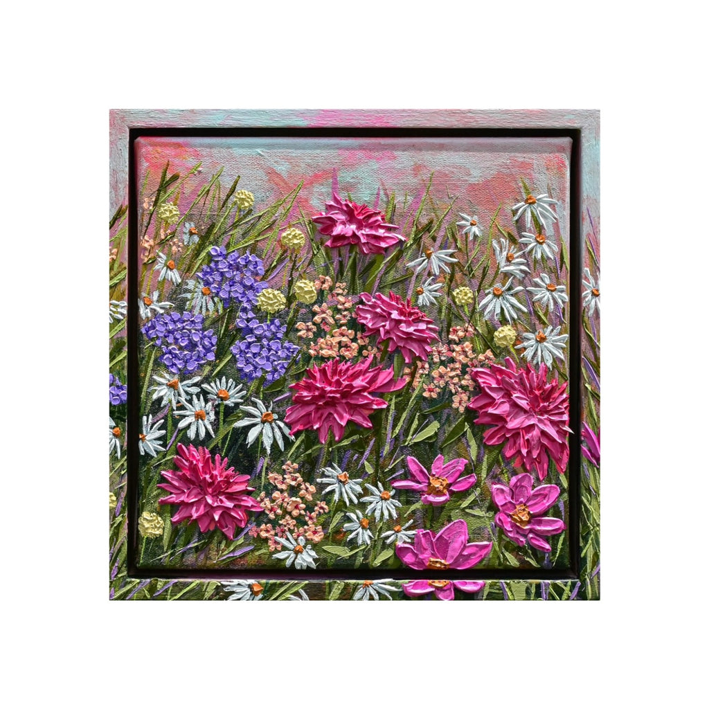 "Lovers Bloom #02 Mini" Original Painting