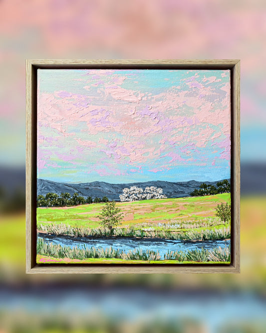 "Life Flows here" Original Painting