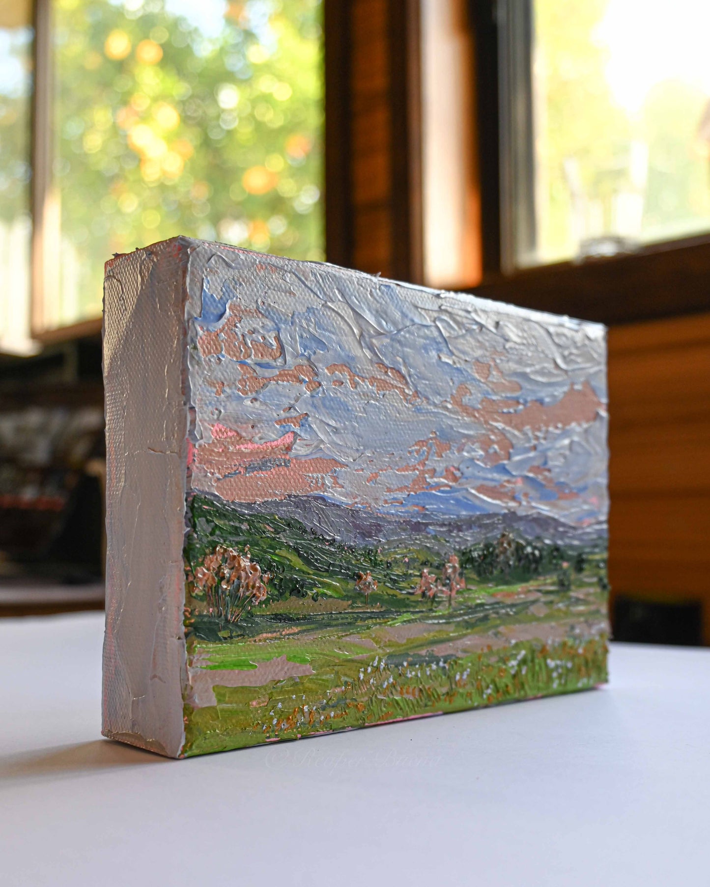 "Tiny Landscape 09" Mini Original Painting